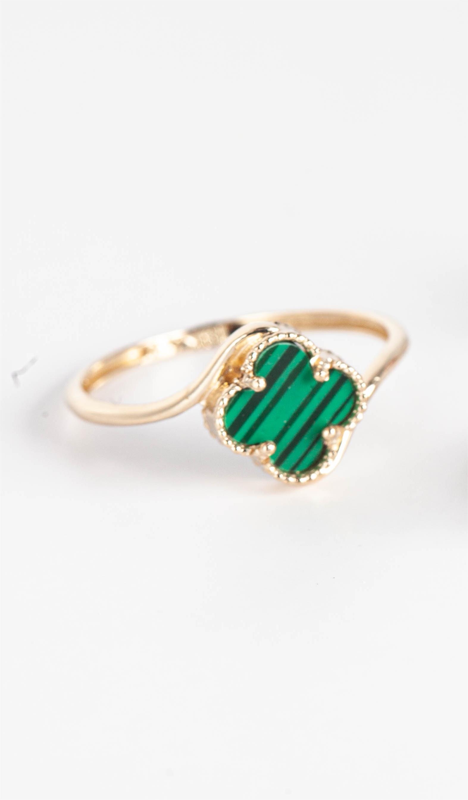 ANILLO VAN CLEEF ESMALTADO